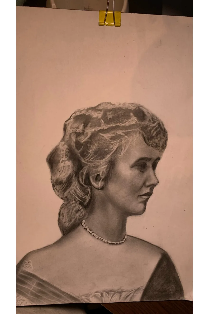 Emotional graphite study by Vanessa.